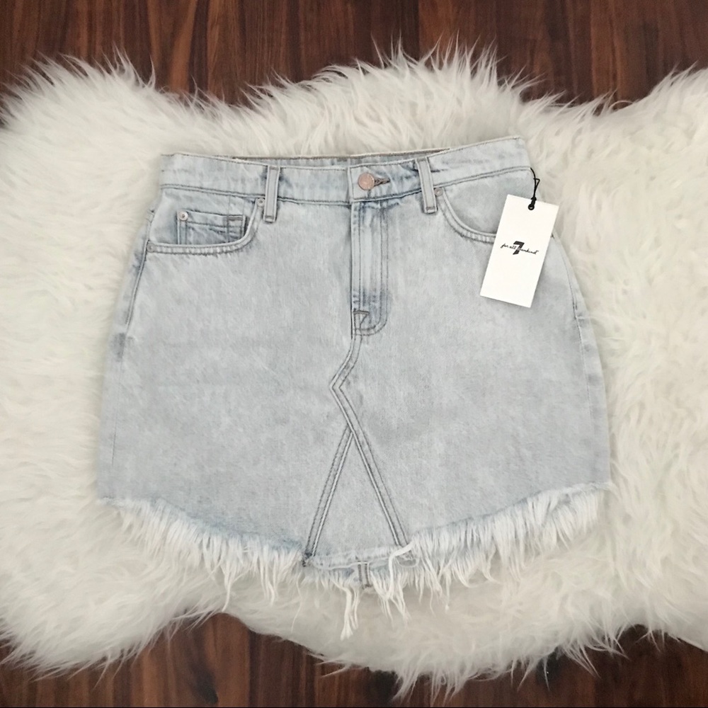 7 for all mankind skirt